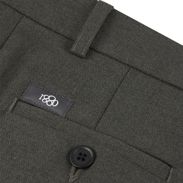 A close up photo of the 1880 Boy's College Grey School Trouser
