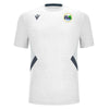 A photo of the Celbridge Tennis Club Mens Shedir Matchday Shirt in White with club crest on left chest.