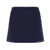 A photo of the Moate Tennis Club 'Inuit' Skort in Navy, back view.