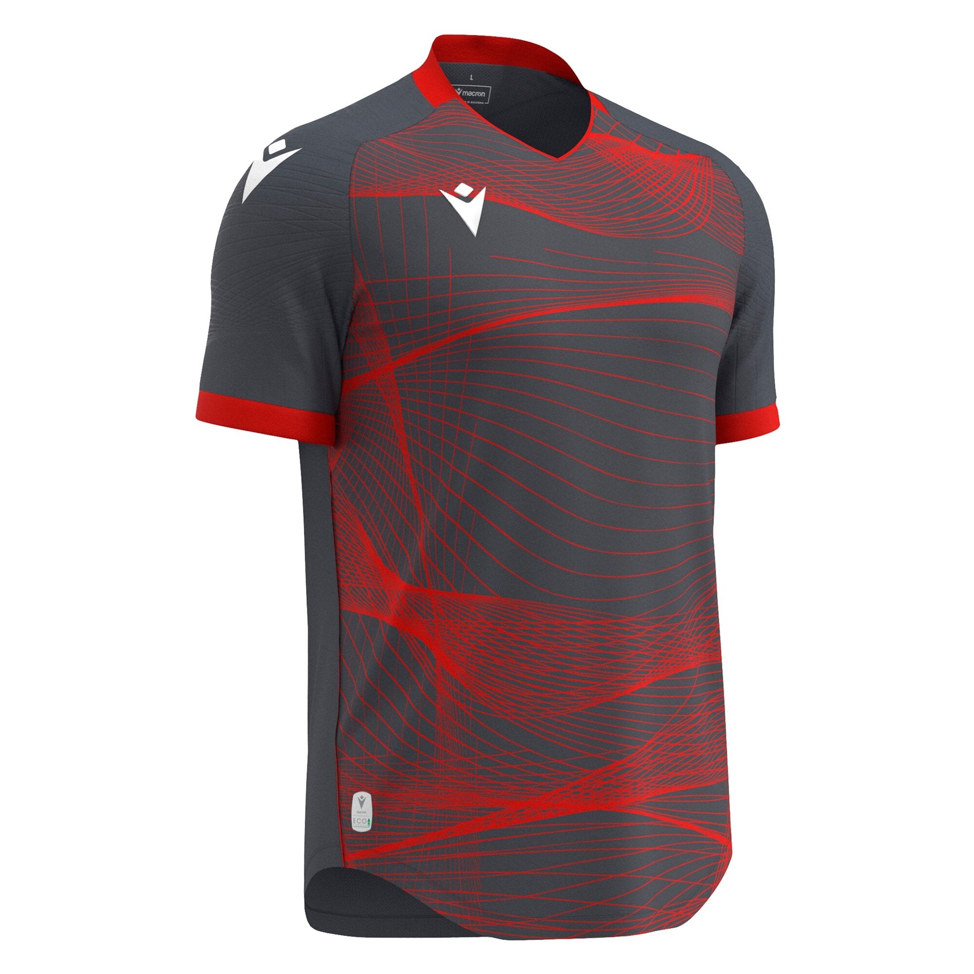 WYVERN ECO SHIRT SS ANT/NRED