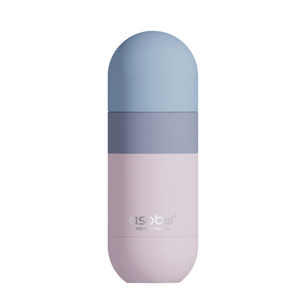 A photo of the Asobu Orb Water Bottle in Pastel Pink.