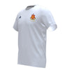 A photo of the Elm Park Mens Adi Zero MTO Jersey in White. Side view.