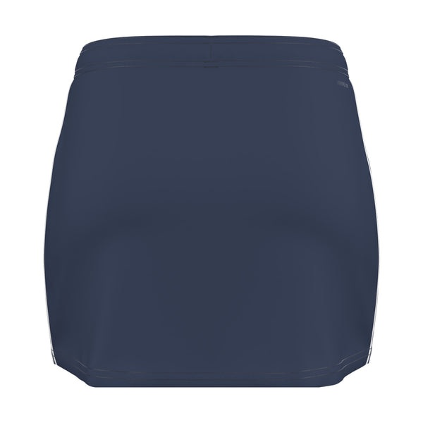 A photo of the Elm Park Entrada 22 Skort in Navy. Back Shot.