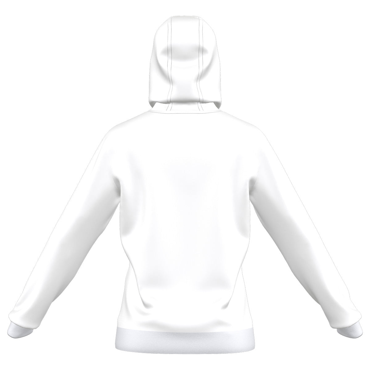 A photo of the Elm Park Ladies Adidas Entrada 22 Hoody in White. Rear View