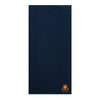 A photo of the Elm Park Tennis Club Microfibre Towel in Navy with embroidered cub crest bottom right corner.