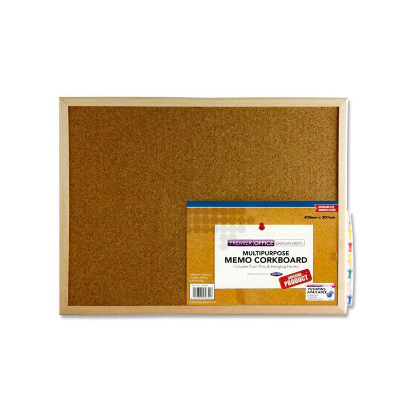 Premier Office Memo Cork Notice Board