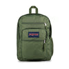 A front view photo of the JanSport Big Student Backpack in Cargo Green.