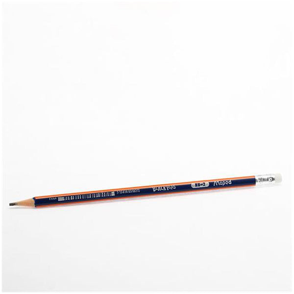 Maped 'peps Wood Free Ergo Hb Pencil WEraser