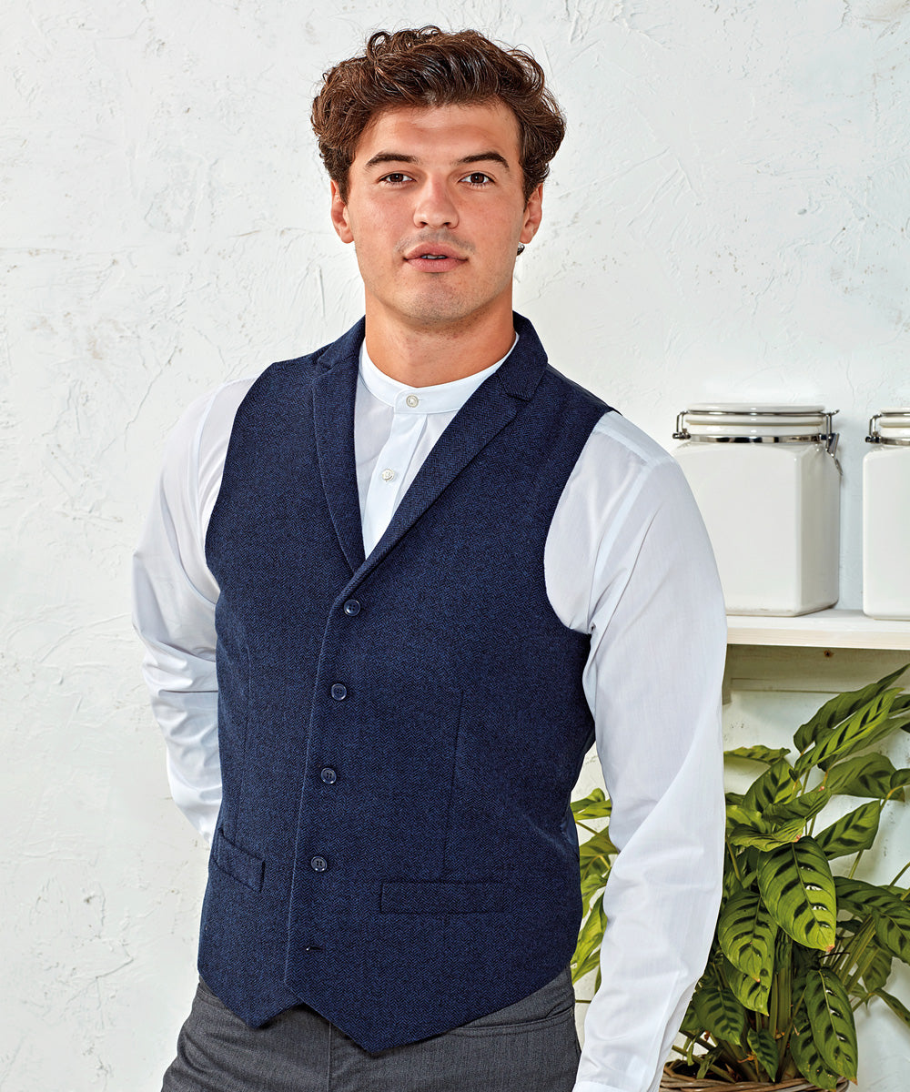 Men's Herringbone Waistcoat