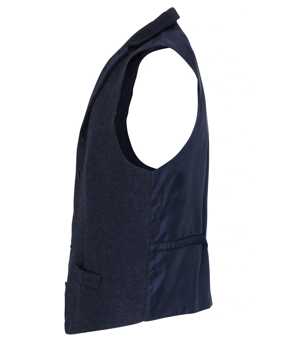 Men's Herringbone Waistcoat