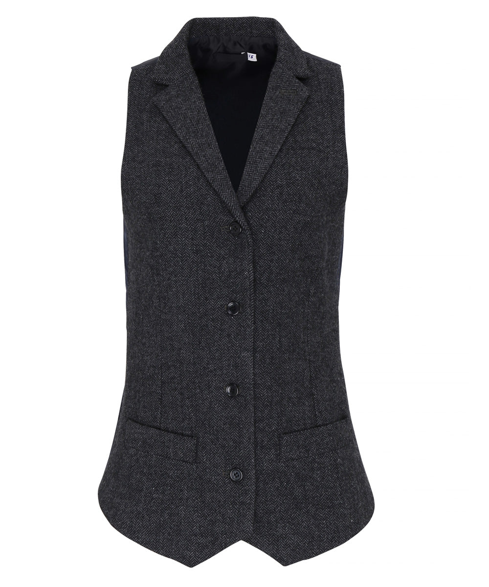 Women's Herringbone Waistcoat