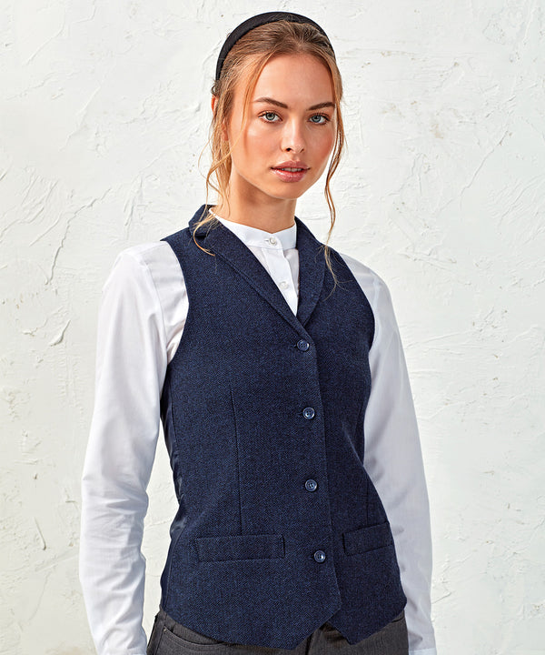 Women's Herringbone Waistcoat