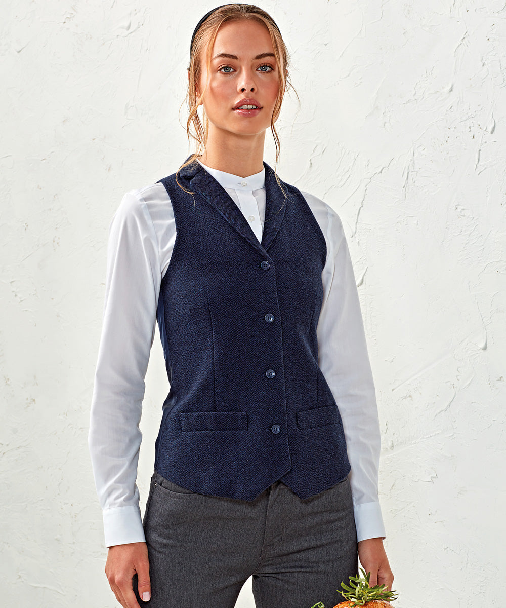 Women's Herringbone Waistcoat