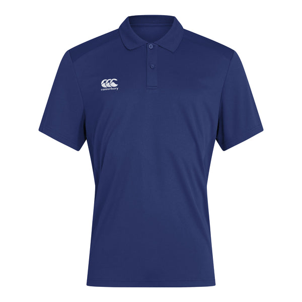 Canterbury Mens Club Dry Polo Blue