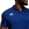 Canterbury Mens Club Dry Polo Blue