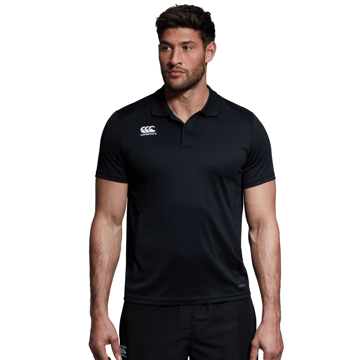 Canterbury Mens Club Dry Polo Black