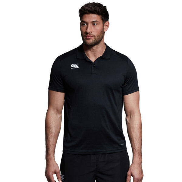 Canterbury Mens Club Dry Polo Black