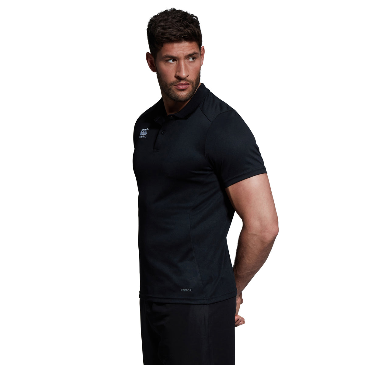 Canterbury Mens Club Dry Polo Black