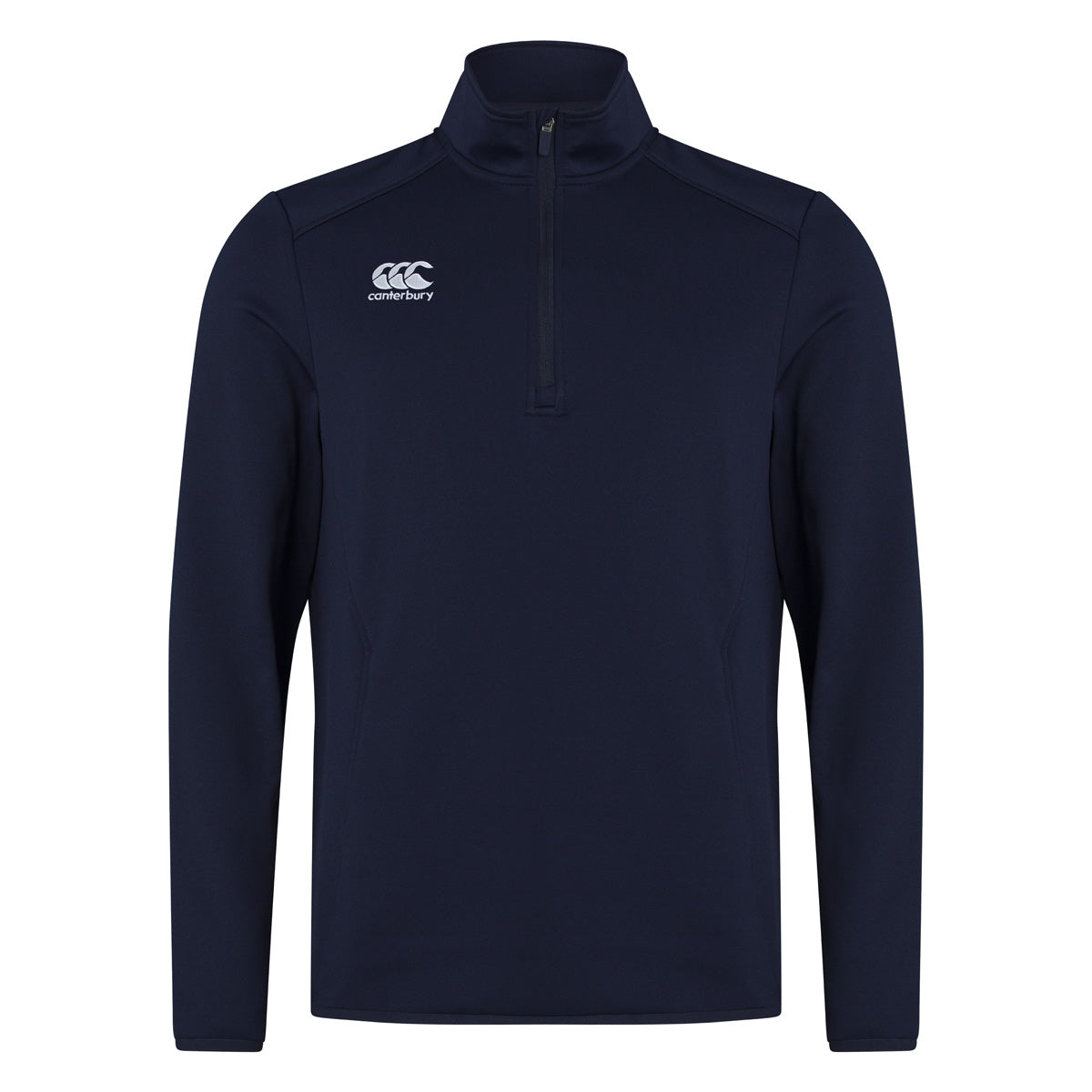 Canterbury Club 1/4 Zip Mid Layer Training Top Navy