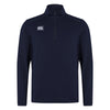 Canterbury Club 1/4 Zip Mid Layer Training Top Navy
