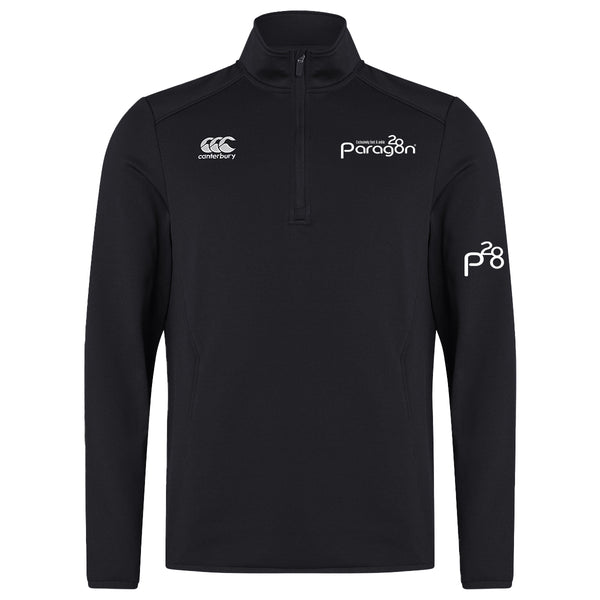 Paragon28  Men's 1/4 Zip Midlayer with Paragon28 Left Chest Print