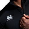 Canterbury Club 1/4 Zip Mid Layer Training Top Black