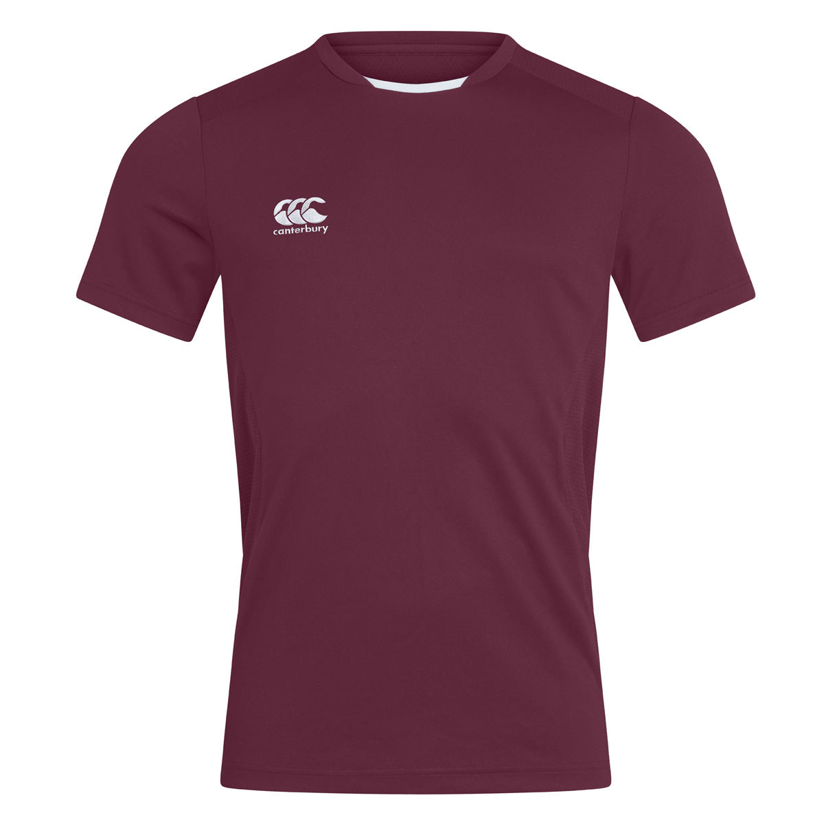 Canterbury Mens Club Dry Tee Maroon