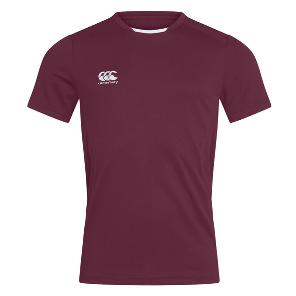 Canterbury Mens Club Dry Tee Maroon