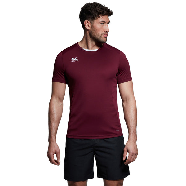 Canterbury Mens Club Dry Tee Maroon