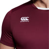 Canterbury Mens Club Dry Tee Maroon