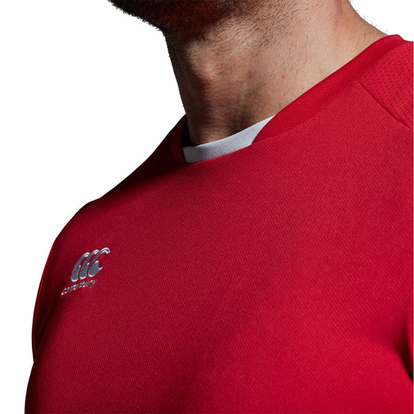 Canterbury Mens Club Dry Tee Red
