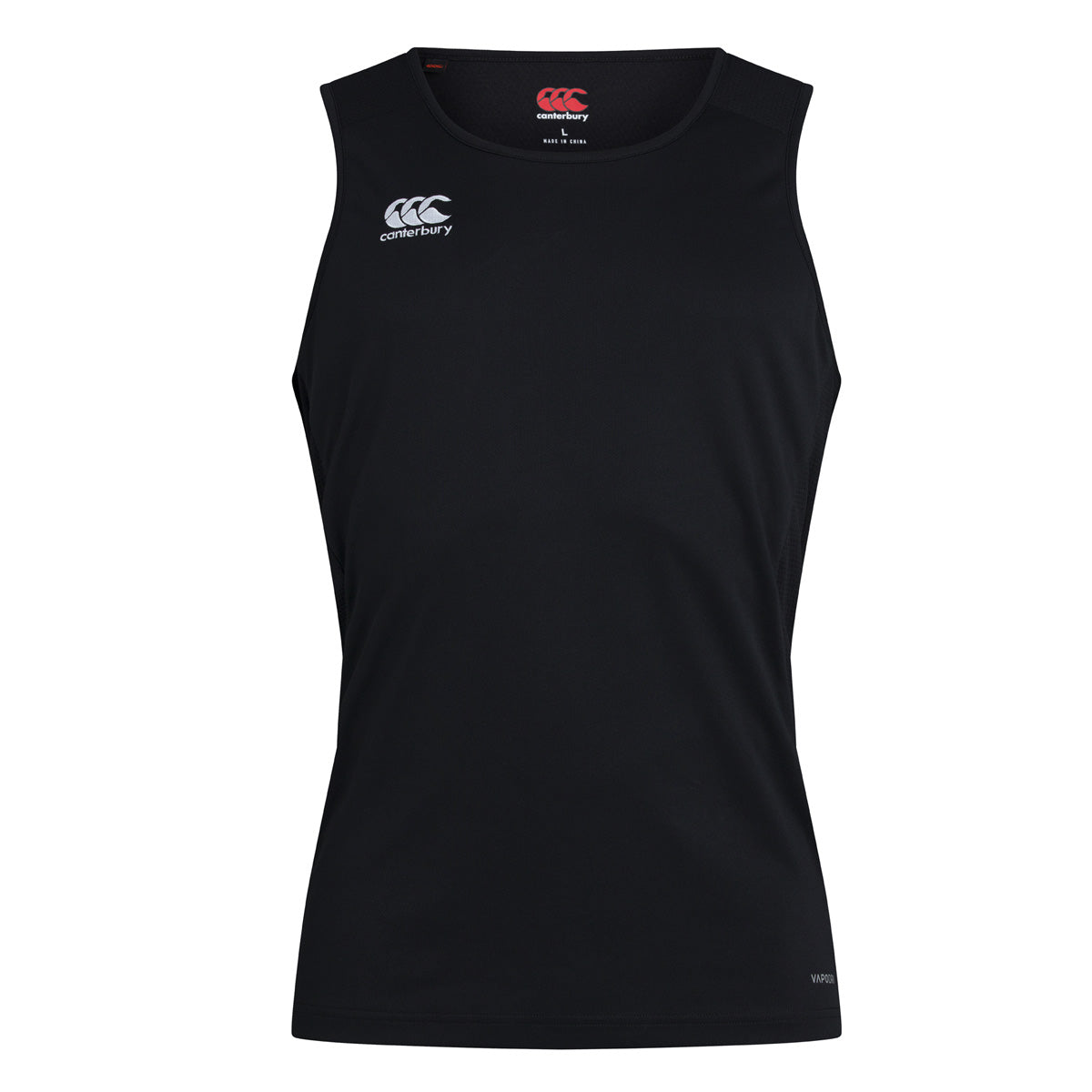 Canterbury Club Dry Singlet in Black