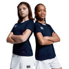 Photo of models wearing the Canterbury Club Dry Tee Junior Navy