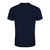 Photo of the Canterbury Club Dry Tee Junior Navy, photographed from rear