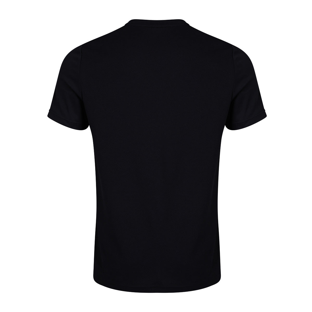 Photo of the Canterbury Club Dry Tee Junior in Black, back view