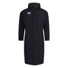 Canterbury Club Subs Jacket in Black, front view