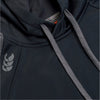 Photo of Canterbury Ladies Elite Training Hoody Black, close up of hood and laces