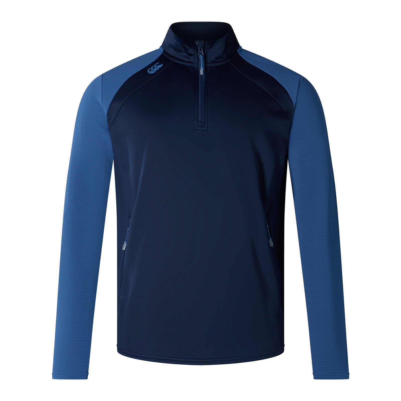 Canterbury Elite 1/4 Zip Top in Navy, front
