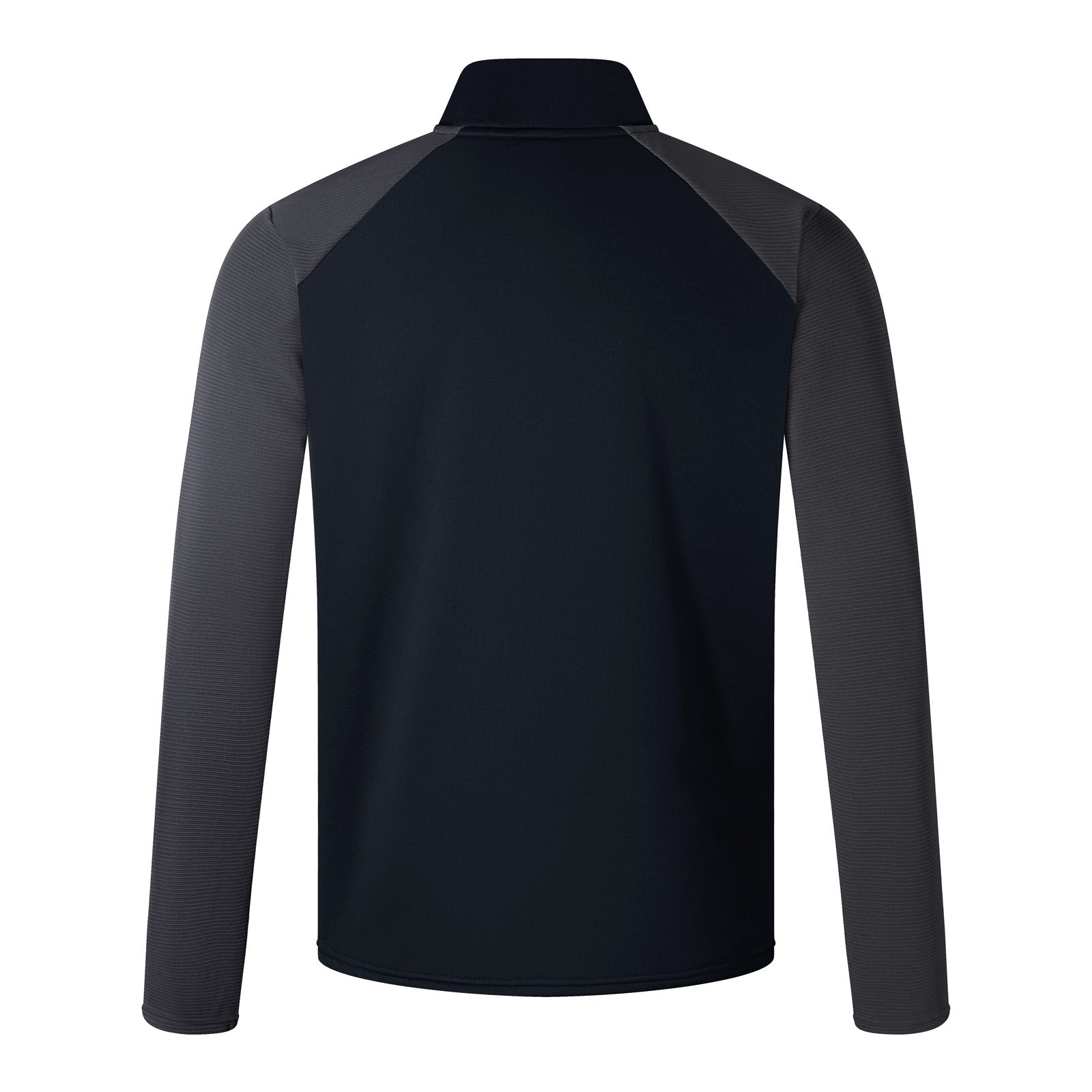 Canterbury Elite 1/4 Zip Top in Black, back view