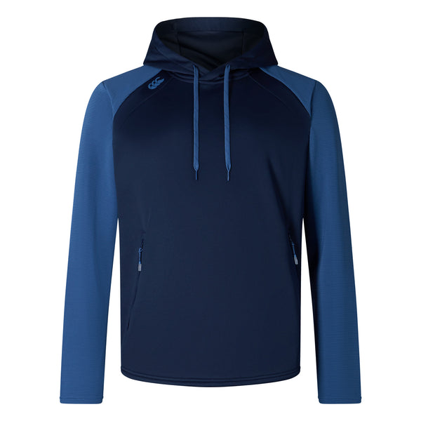 Photo of the Canterbury Elite Training Hoody Navy, front