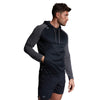 Photo of model wearing the Canterbury Elite Training Hoody Black, side pose