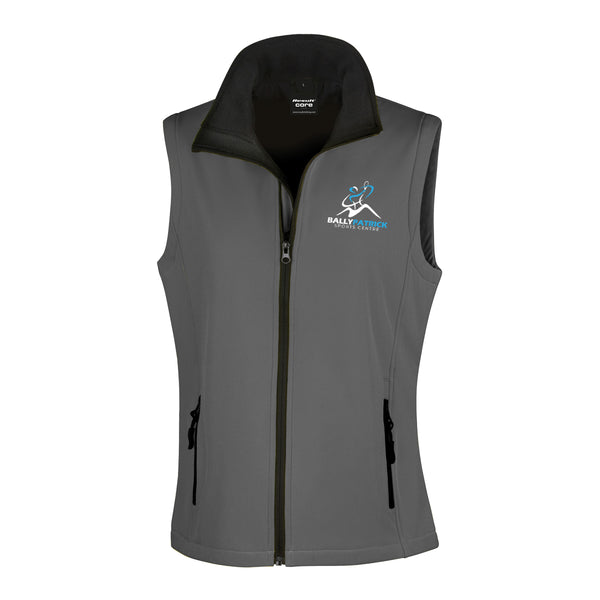Ballypatrick Sports Centre Ladies Softshell Bodywarmer