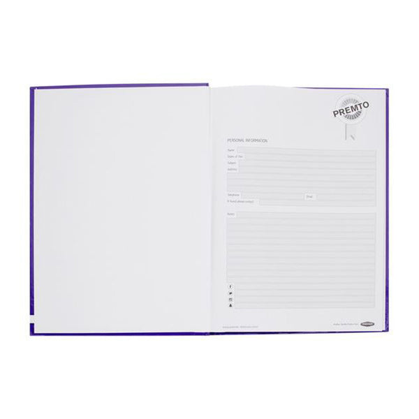 Premto A5 Pkt.5 160pg Hardcover Notebooks