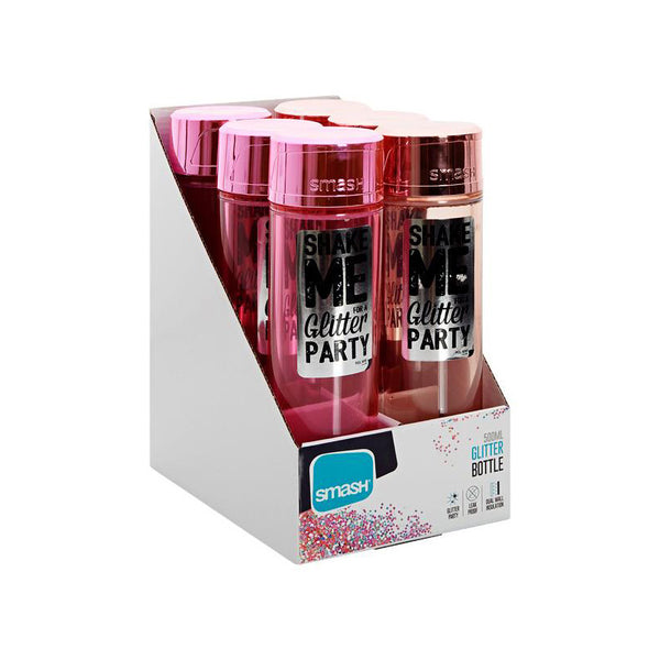 Smash Cascade 500ml Glitter Bottle