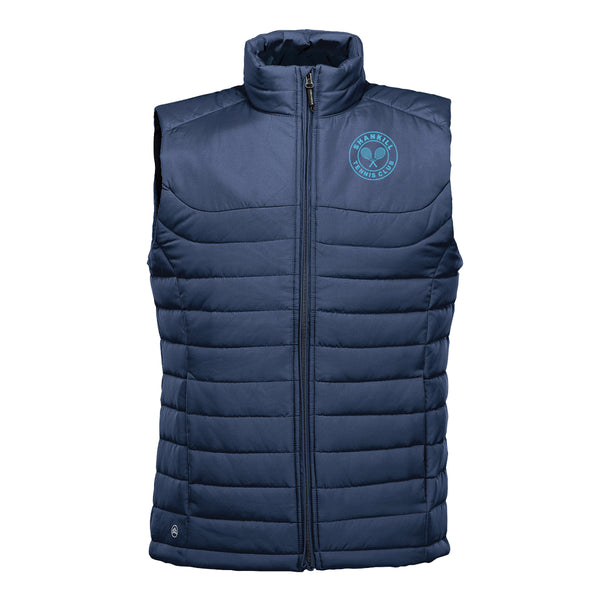Shankill Tennis Club Mens Quilted Gilet