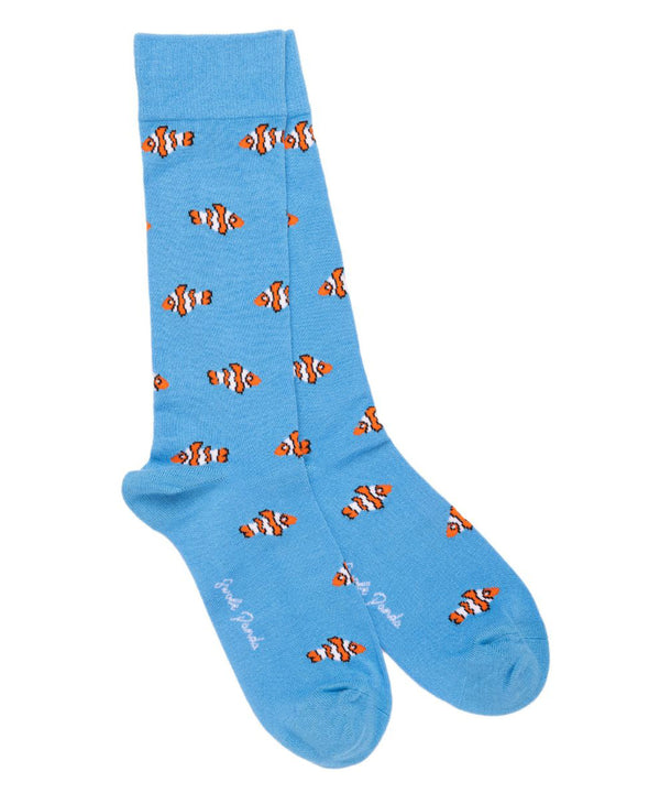 Swole Panda Clown Fish Bamboo Sock