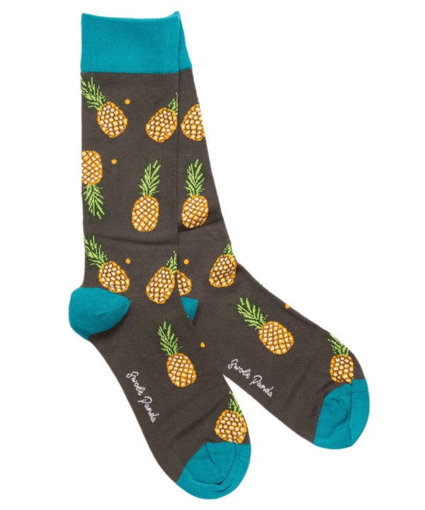 Swole Panda Pineapple Bamboo Sock