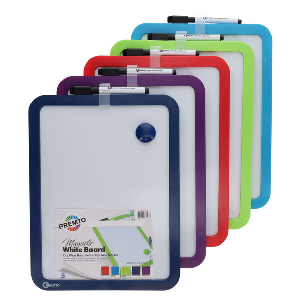 Clever Kidz Magnetic Dry Wipe Whiteboard