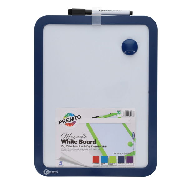 Clever Kidz Magnetic Dry Wipe Whiteboard