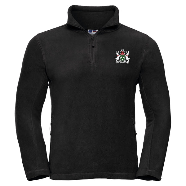 Bandon Grammar 1/4 Zip Fleece Top available from Uniformity